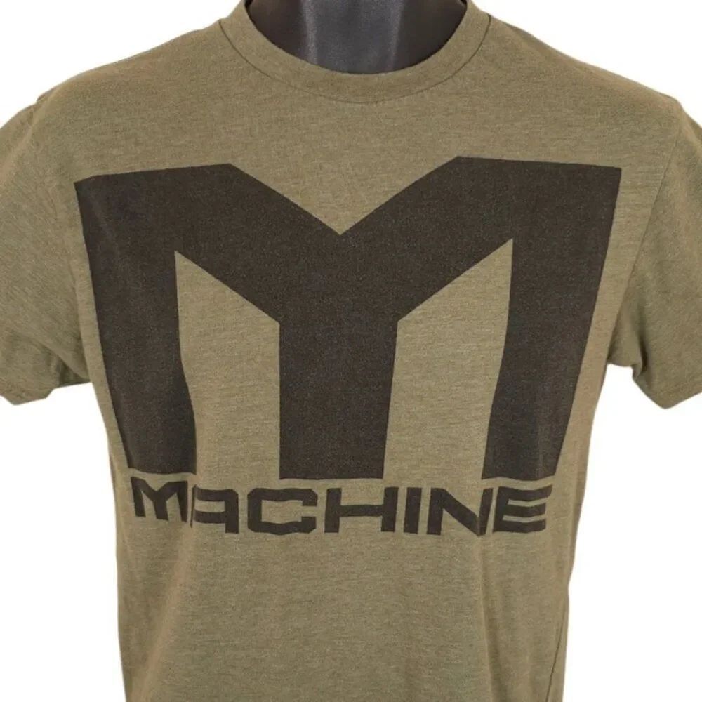 MTS Nutrition T Shirt Mens Size Small Green Machine Sports Supplements